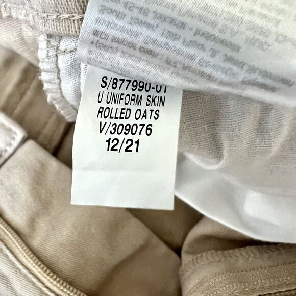 Old Navy Girls Plus Size 18 Tan Khaki Stretch Skinny Leg School Uniform Pants - Picture 11 of 11